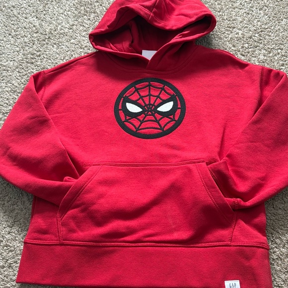 Gap Kids: Marvel SpiderMan red hoodie - Picture 1 of 4